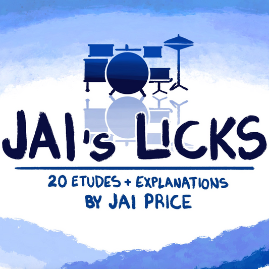 Jai's Licks (Drumset Etude Book)