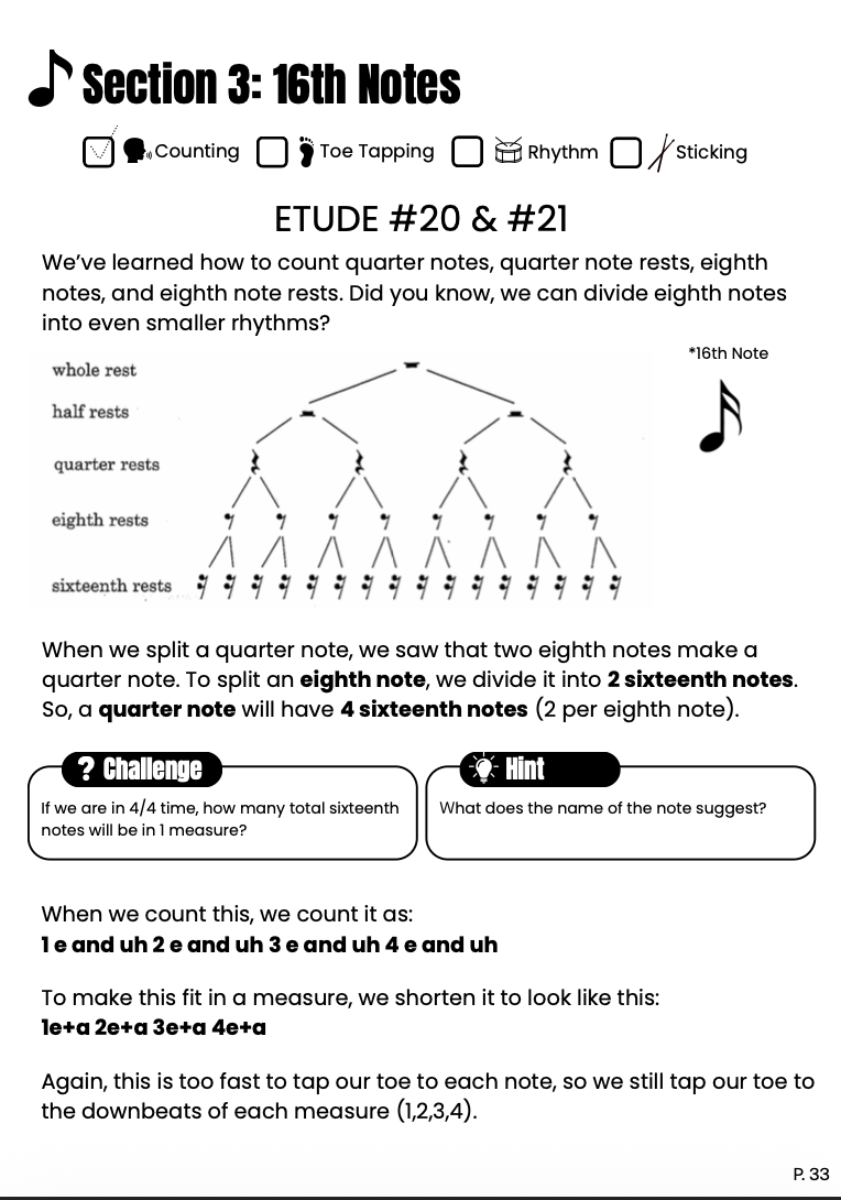 Emma's Beginner Snare Drum