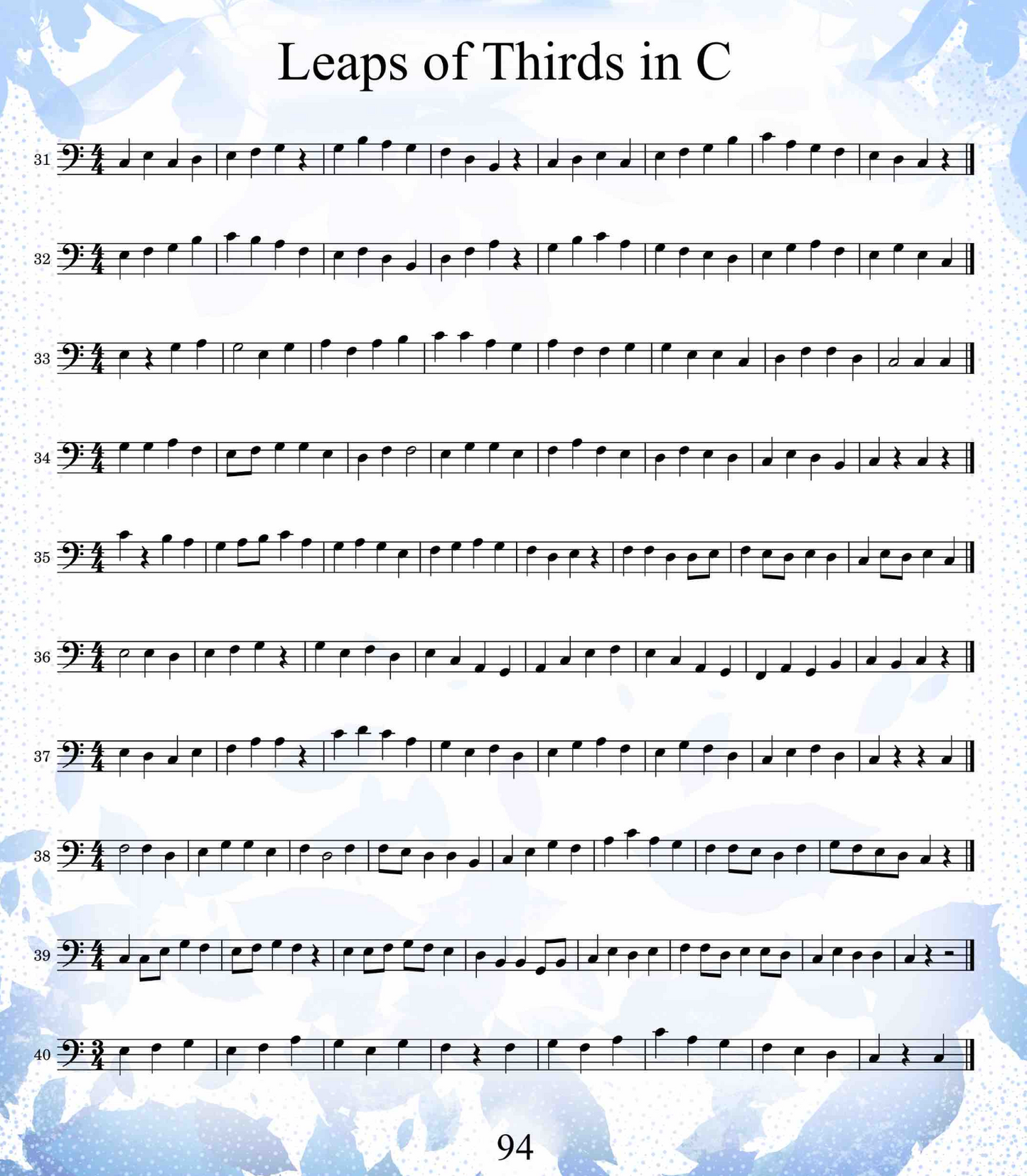 The Flats (Sight Reading)