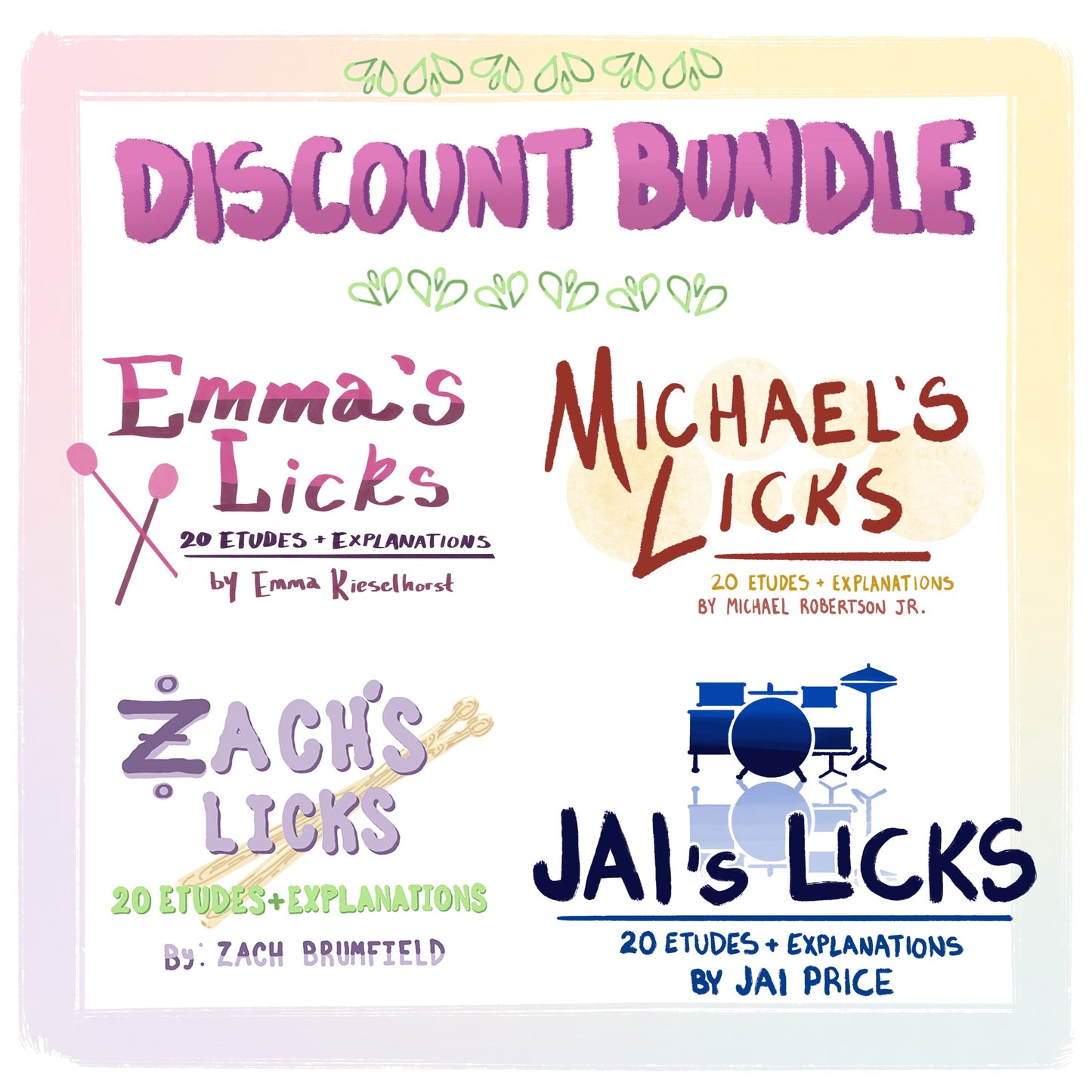 Marching Licks Discount Bundles