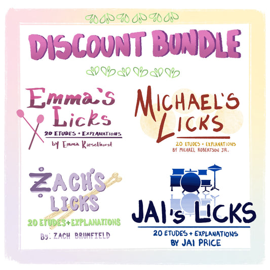 Marching Licks Discount Bundles